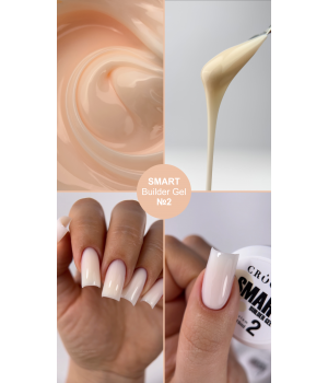 Гель Crooz Smart Builder gel №02, 15 мл